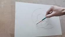 素描基础—足球3