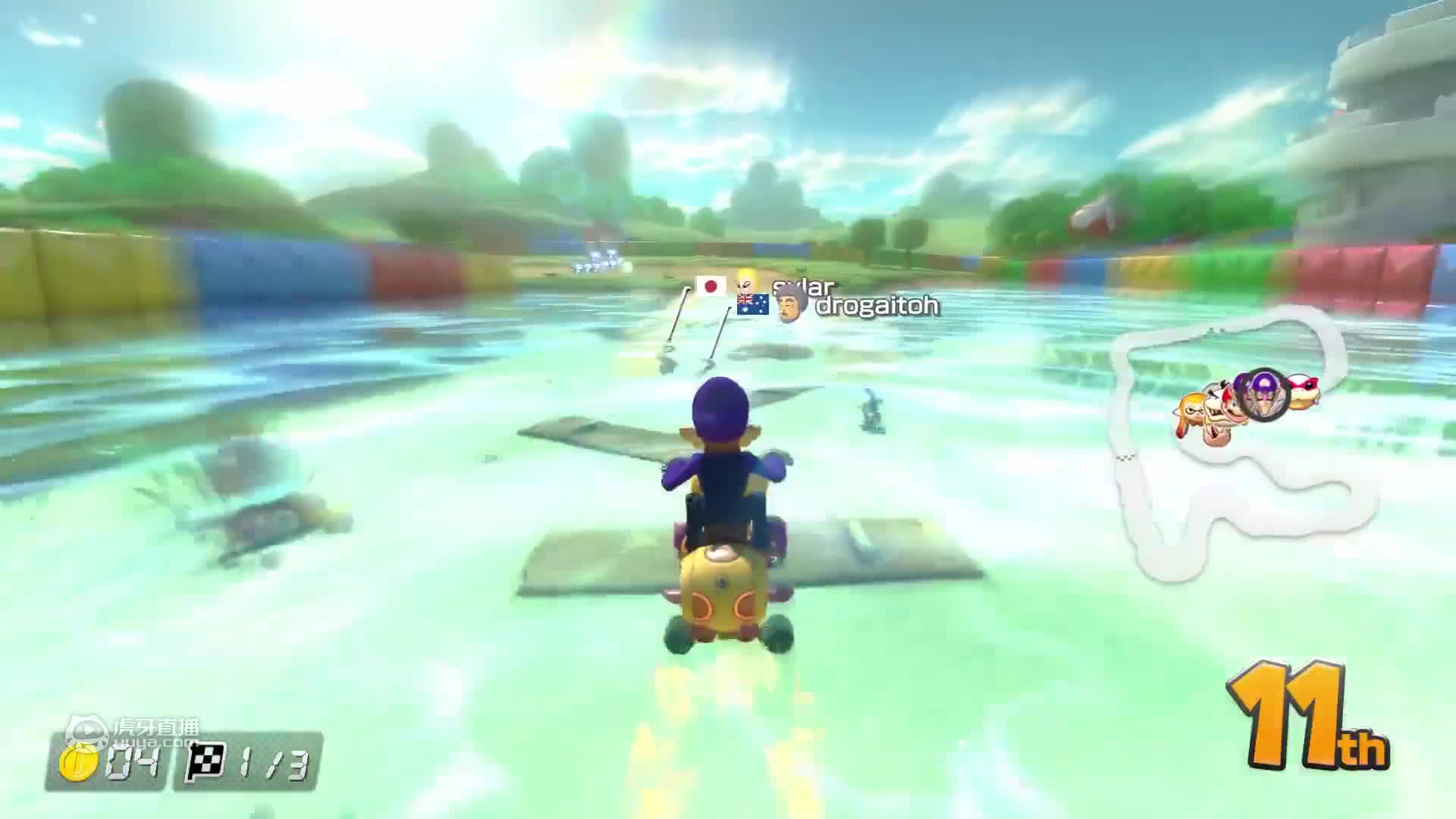 Switch【马里奥赛车8DX】转角遇见雷