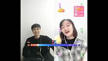 直男主播遇到热情爱笑的女主播，