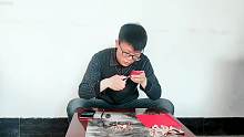 精神小伙直播剪纸