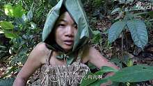 挑战丛林生存100天第31集，寻找特种芭蕉，巧妙分离纤维