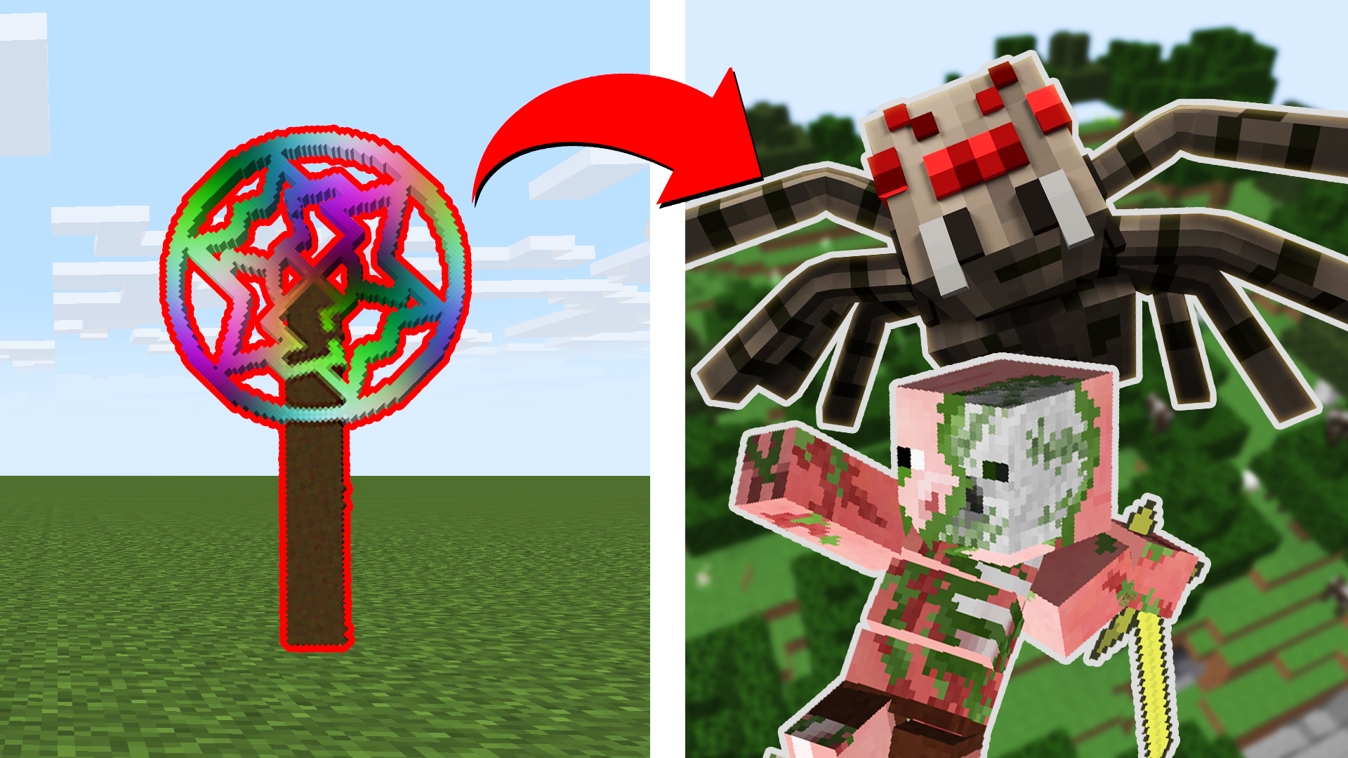 【木鱼】我的世界：开源过的萝莉简直太恐怖了，两大泰坦都被它秒