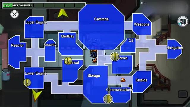 内鬼掌握全场节奏 作伪证逼走良民 among us沙雕群友爆笑联机集锦