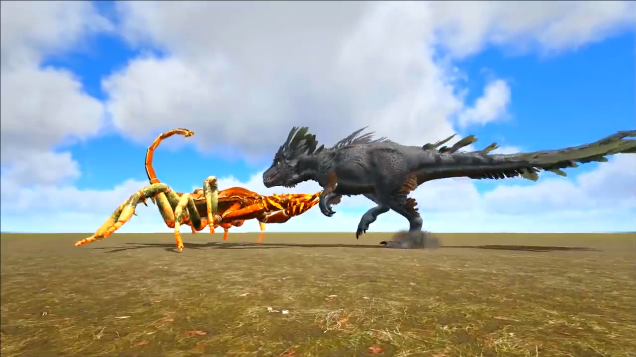 方舟恐龙对战：锯齿恐龙单挑所有恐龙，威力果然强大！