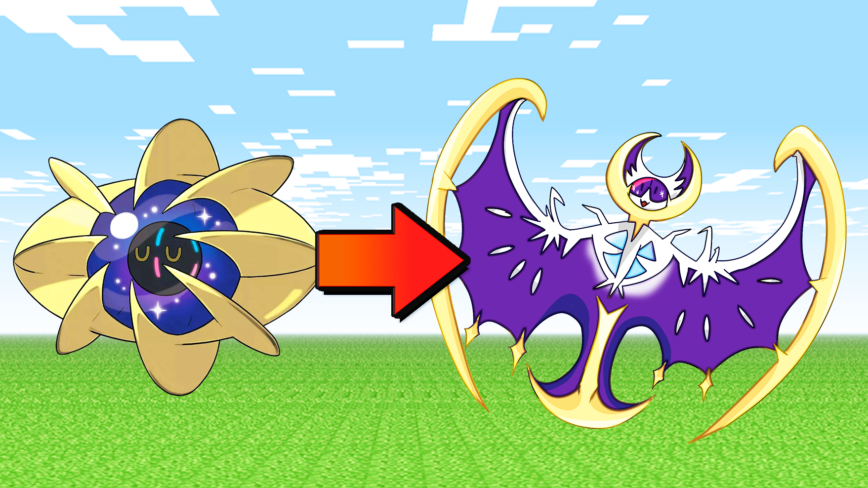 【木鱼】我的世界：孵化月亮之子，并成功进化成露奈雅拉！