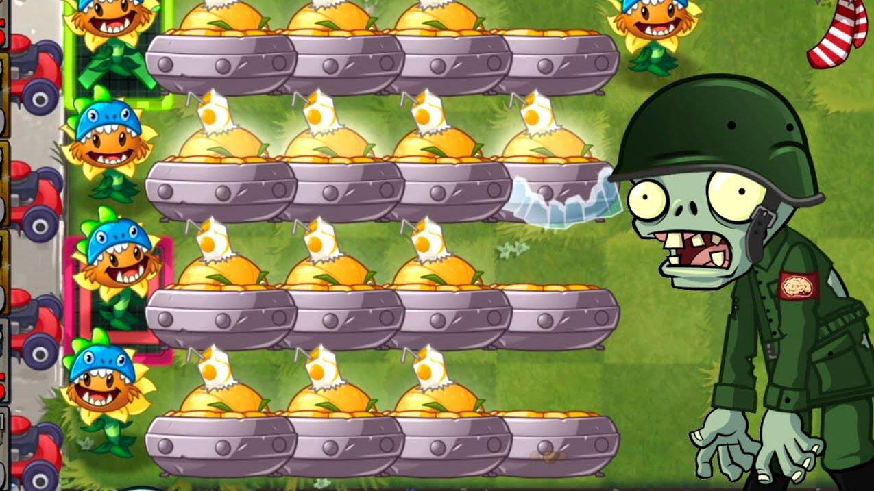 植物大战僵尸2：直距离家族与爆破家族的比赛！