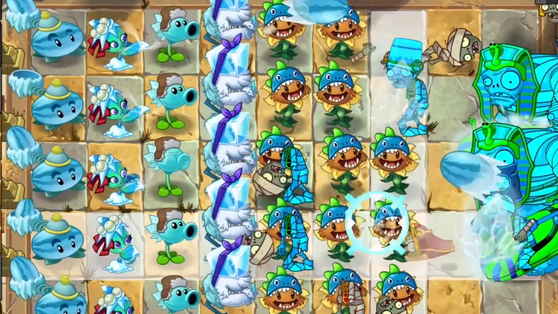 植物大战僵尸2：植物大战僵尸锦标赛，火与冰的对决