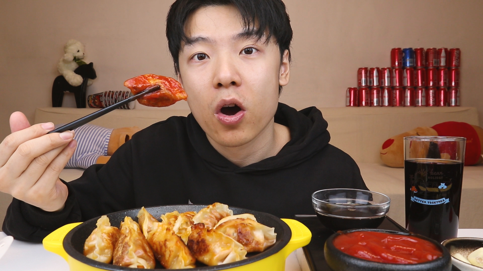 4种火爆全韩的网红水饺， 外皮黄金酥脆，欧巴这次真的馋哭了！