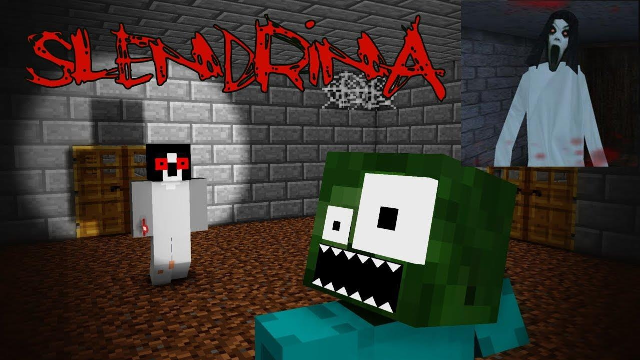 我的世界动画：怪物学校可怕的斯伦德里娜地窖挑战