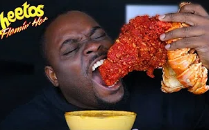 《黑人小哥》芝士热芝士大龙虾尾   野兽模式