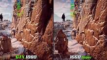 GTX 1080 vs GTX 1660Super  显卡对比（1440P分辨率测试，CPU为i7-
