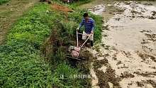 农村叔叔教侄子耕田，这场景你们还熟悉吗？叔叔真是又气又好笑