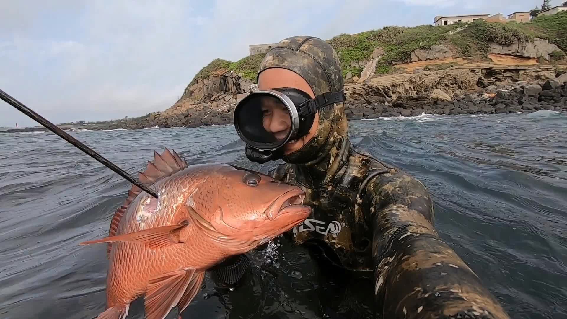 比小孩还大的巨石斑！外海打鱼空手回港，帮忙打捞船锚后走大运！