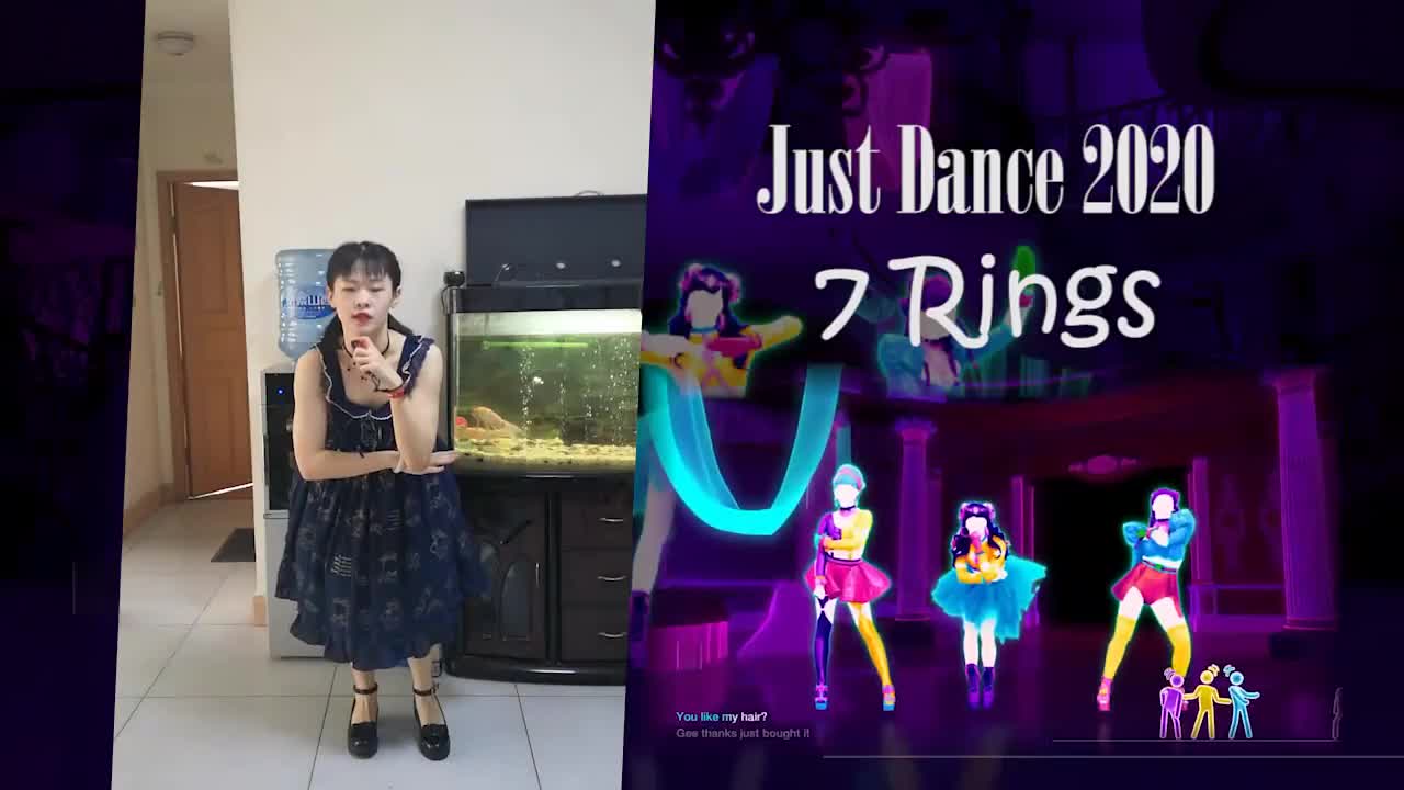 舞力全开的美女