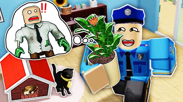 13Roblox逃离马戏团 一个神奇的小丑把我们抓上了坠楼机