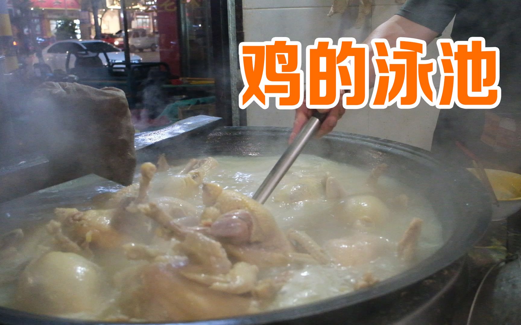 这可能是鸡最喜欢的泳池