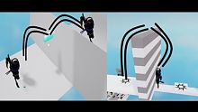 ROBLOX【Glitch】教你如何用道具【Double jump】?!      竟然還有在牆上跳