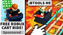 I made a Roblox CART RIDE game... and used ADMIN t
