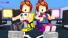 Roblox - DEU RUIM NO TRABALHO! (Roblox HQ Obby)