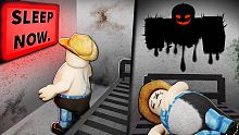 A disturbing Roblox hotel room...