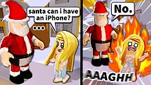 I used Roblox admin to be Santa... but gifted peop