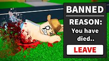 ROBLOX BUT IF YOU DIE YOU'RE GONE FOREVER...