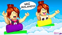 Roblox - VIRAMOS CILINDRO NO PARKOUR (Risky Roller