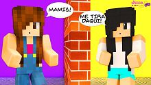 SEPARADAS POR UMA PAREDE (Minecraft Communicate 2)