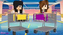 CARRINHO DE COMPRAS NO SHOPPING (Minecraft Mapas)