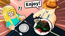 My Roblox restaurant serves dead rats