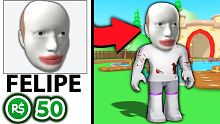 We made a Roblox FELIPE hat... (seriously)