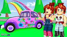 Roblox - O FUSCA FLORIDO É LINDO! (Adopt Me)
