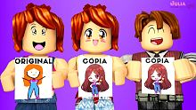 Roblox - ORIGINAL vs CÓPIA (Copyrighted Artists)