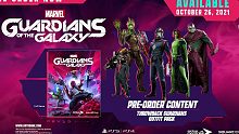 漫威复仇者的银河守护者-官方揭秘预告片 PS5，PS4