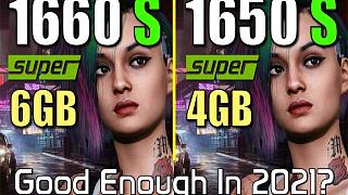 GTX 1650Super 4G vs GTX 1660Super 6G  显卡对比（1080P分辨