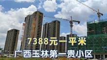 7388元一平米，广西玉林第一贵的小区，位置偏僻，都是有钱人买吗