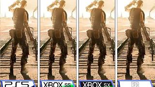 《地铁离去：增强版》XSS vs PS5 vs XSX vs PC  游戏画面对比+帧数对比    