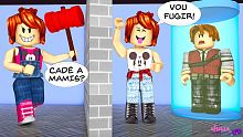 Roblox - JULIA MINEGIRL vs CRIS MINEGIRL (Flee The