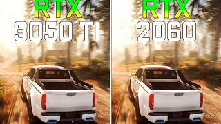 RTX 3050Ti 4G（60W）vs RTX 2060 6G（90W） 笔记本显卡对比（1080