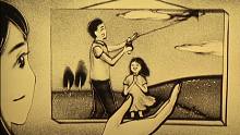 父亲节！许飞《父亲写的散文诗》沙画mv，十分感动人的一首歌！