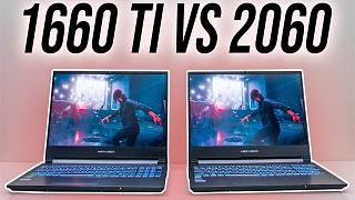 GTX 1660Ti 6G（80W）vs RTX 2060 6G（90W）  笔记本显卡对比（108