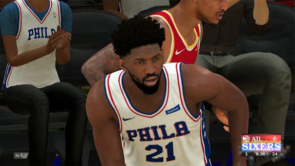 NBA2K21：哈登回归！欧文30+8哈登31+9+13杜兰特25+6，篮网灭公牛