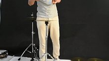 架子鼓踩镲安装视频