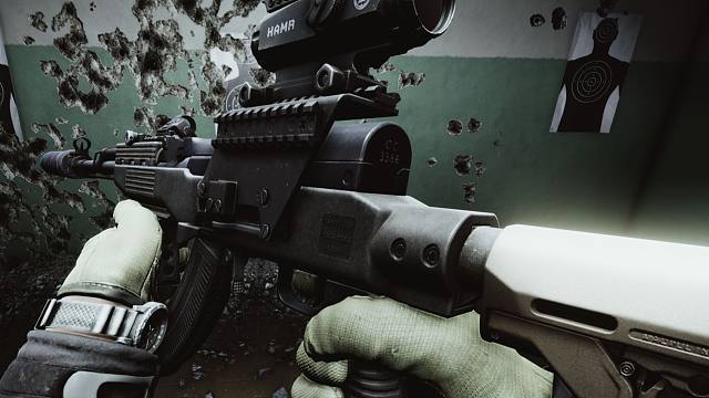 逃离塔科夫,手把手教你改枪14,消音sks