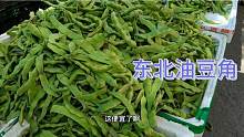 夏天来啦，东北早市上物价便宜，豆角一块五，角瓜五毛钱一斤