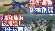又开始削了！MP7/QXR被大砍！AUG成为最大赢家？最新平衡性调整【使命召唤手游】