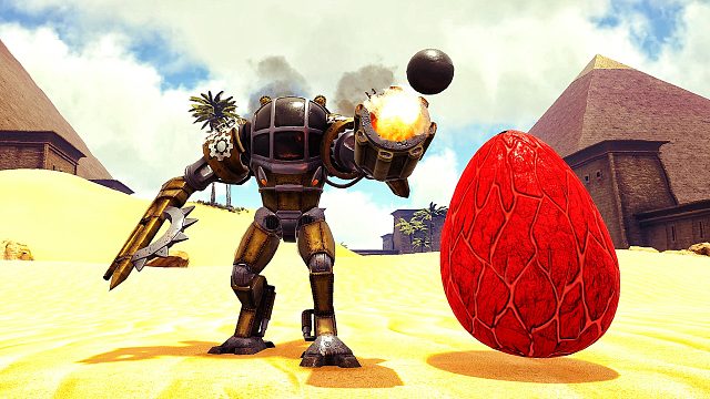 【虾米】方舟奇幻岛14，偷取烈焰飞龙蛋，打造终极兵器！