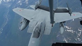 【航空自衛隊】軍事演習レッドフラッグ(RED FLAG 21) F-15Jイーグルの離陸・空中給油