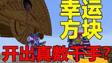 我的世界 幸运方块 开出真数千手？