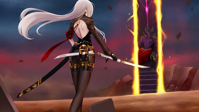 【dnf】极诣·刃影 参上——女鬼剑新职业动态壁纸制作